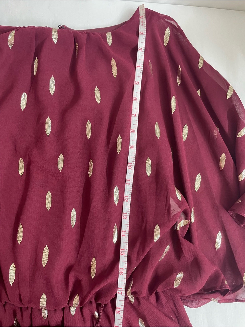 MSK Women’s Crew Neck Belted- Wide-Leg Jumpsuit Size M - Picture 11 of 15